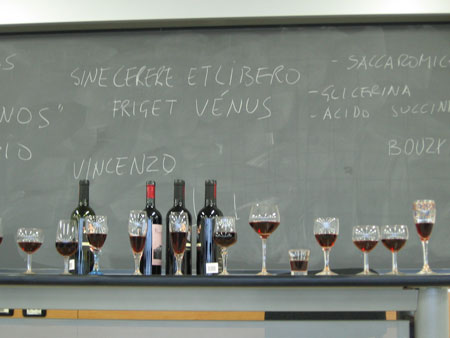 Analisi sensoriale del vino