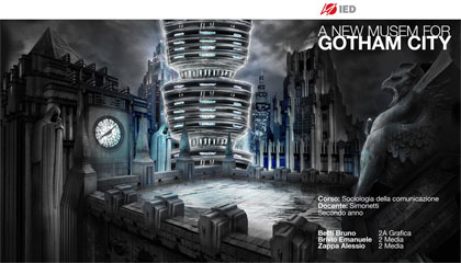 Un nuovo museo delle arti per Gotham City
