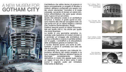 Un nuovo museo delle arti per Gotham City