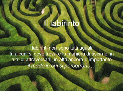 Il labirinto da topoi a metafora della complessità