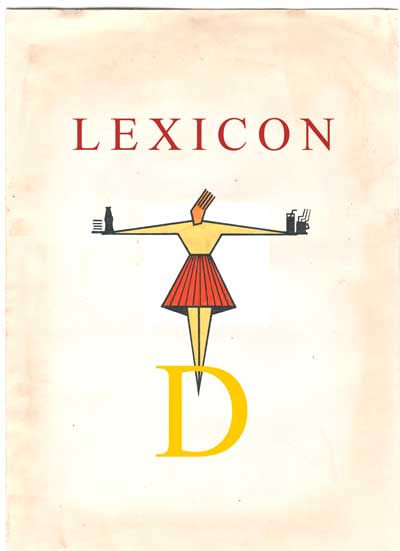 Copertina Lexicon lettera D