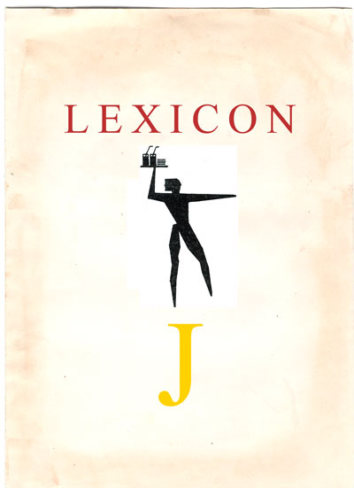 Copertina Lexicon lettera J