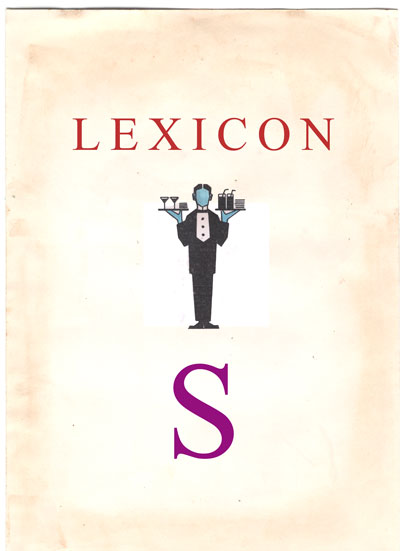 Lexicon - S