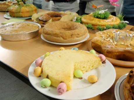 Repas de famille le jour de la fete des Rois