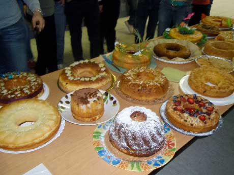 Repas de famille le jour de la fete des Rois