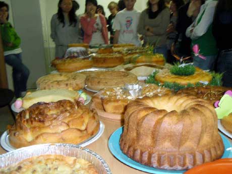 Repas de famille le jour de la fete des Rois