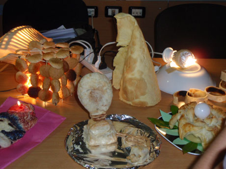 Congegni, forme e pasta sfoglia.