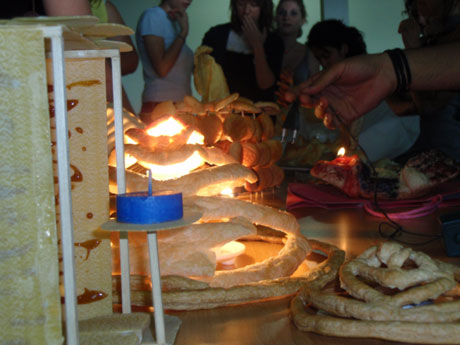 Congegni, forme e pasta sfoglia.