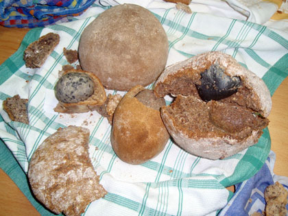 Il pane della stazione neolitica di Twann/Douanne