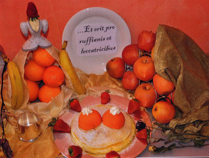 Sic fac fritatem de pomeranciis (...Et erit pro ruffianis et leccatricibus.)